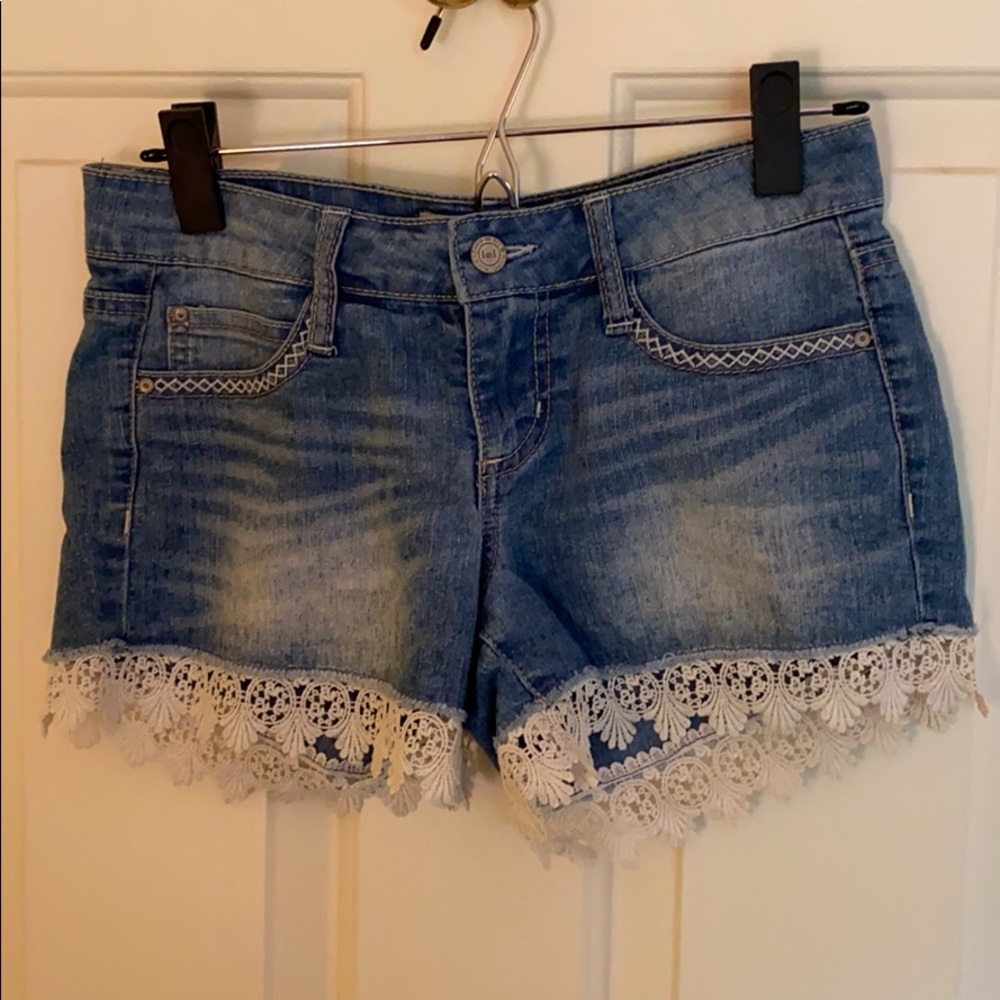 jean shorts